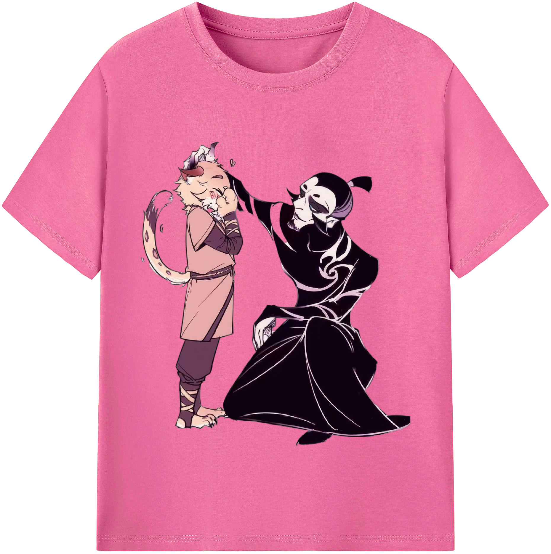 （画像用） Ne Zha 2 ナタ 魔童の大暴れ レディースカジュアルプリントTシャツ（綿100％）